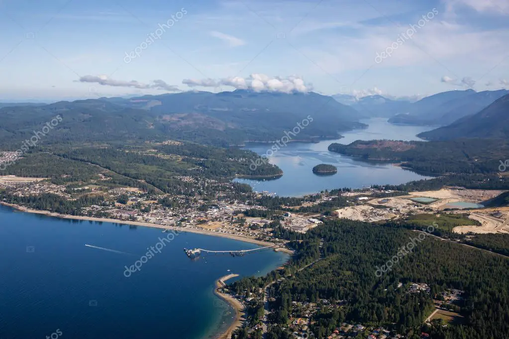 Industrial area on the Sunshine Coast where local businesses operate